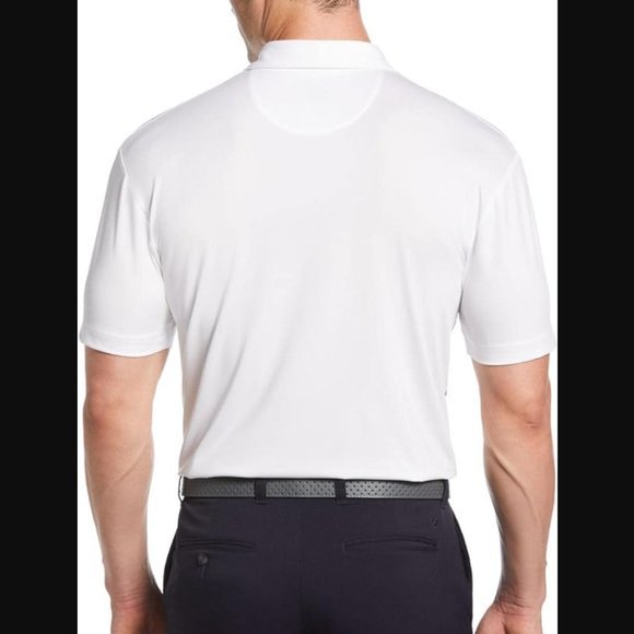 Callaway Mens Golf Polo Opti-Dri Moisture Wicking Peacoat Large UV 50 NWT - Picture 3 of 8